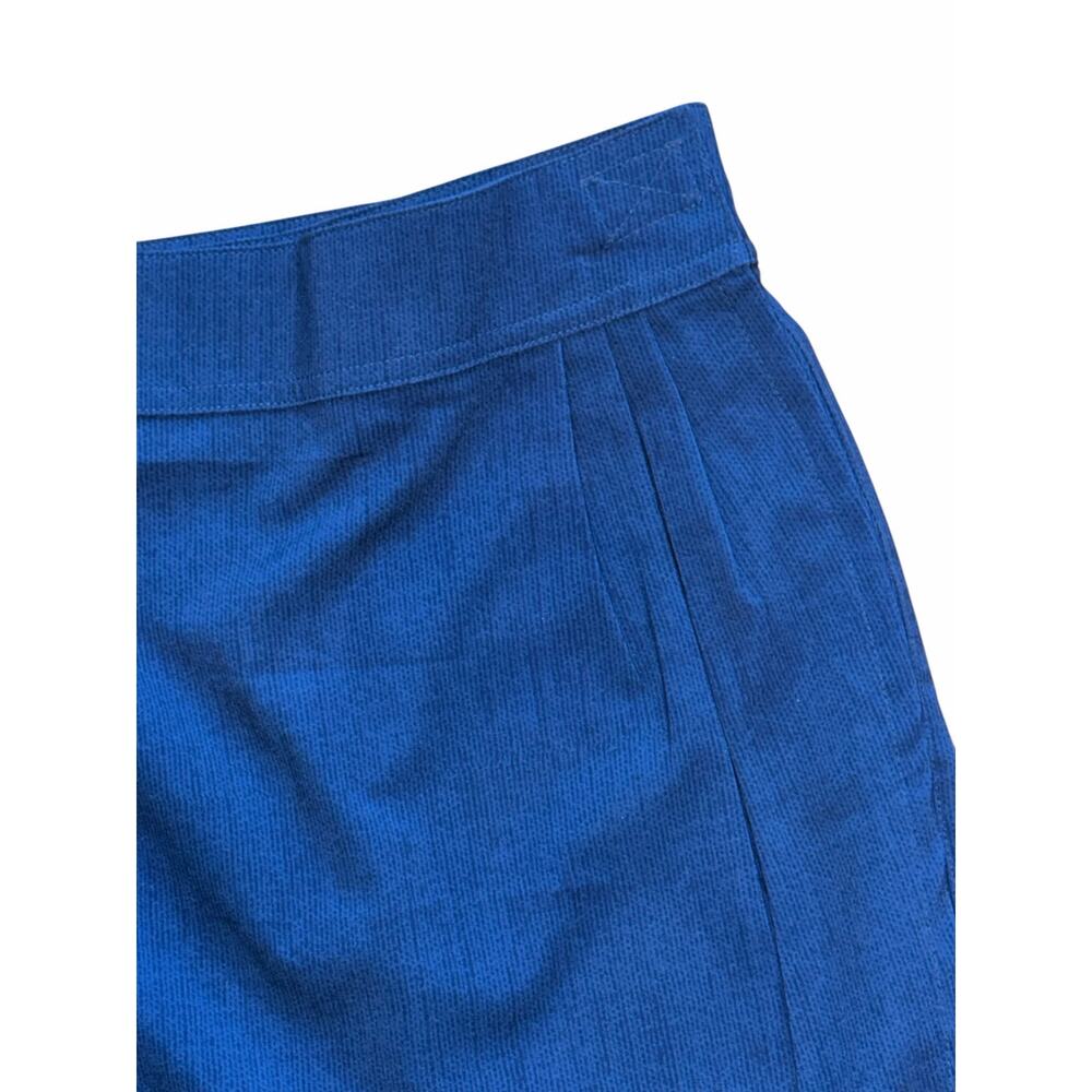 RipSkirt Hawaii Indigo Blue Adjustable Wrap Skirt Large Knee Length 3 Pockets - Picture 3 of 7